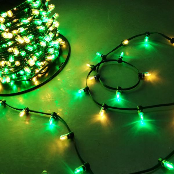 50M/roll custom Mini Clip String Light DC12V fairy lights 666 led outdoor cuttable christmas tree lights