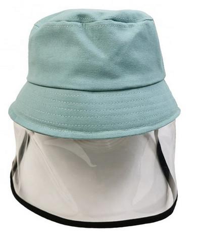 Quality Smiley Multicolor PPE Bump Cap Fisherman Removable Kids Face Shield for sale
