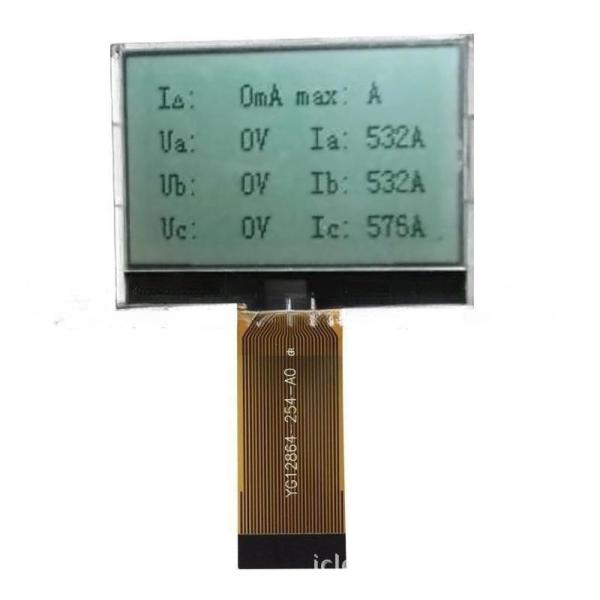 Quality Transflective Positive LCD Dot Matrix Display 128x64 St7565r Driving IC for sale