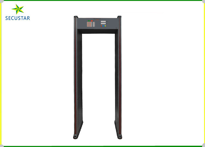 User-Friendly Control Panel Walk Through Metal Detector with Standby Alarm and Interference Indicators