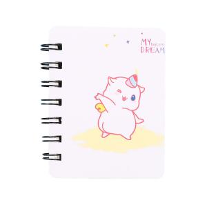 Wholesale a7 Diary Journal Notebook spiral Cartoon Printed With 80 Sheets from china suppliers