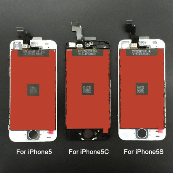Quality AAA+ Quality Display Module For iPhone 5 5S 5C LCD Screen Touch Digitizer Assembly Replacement  LCD Factory  Black white for sale