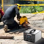 PD45W RV Solar Energy System Portable Power Station With 12V Lithium Battery