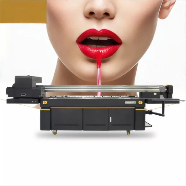 Industrial UV Cylinder Printer High Speed 360° Digital Inkjet Printer for Bottles Mugs & Tumblers