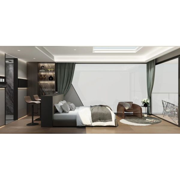 Eco Friendly Ecocapsule Tiny House Hotel 10Tons 38 ㎡ Floor Area