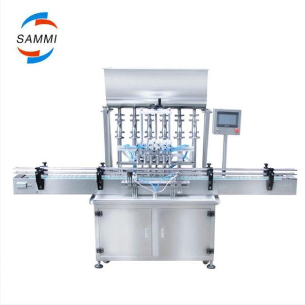 Linear Juice Bottle Washing Filling And Capping Machine Automatic With 4 Heads