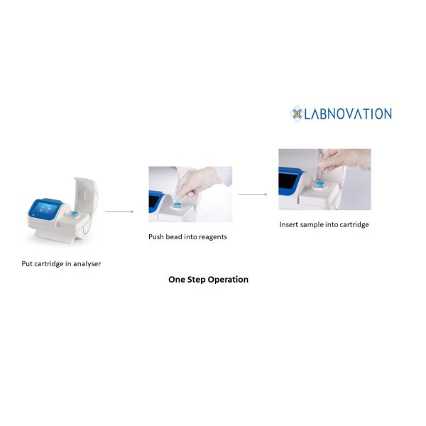 Portable Fully Automated HbA1c Analyzer For HbA1c Test Color Touch Screen