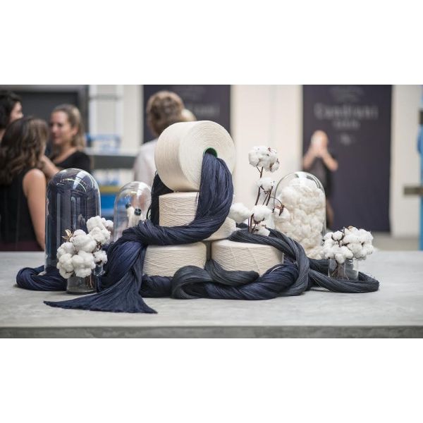 10oz Dobby Denim Fabric With Double Layers Imitation Knitted