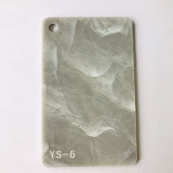 Grey Marble plastic sheet Hot Selling Cast 3mm PMMA Sheet Colorful cloudy Acrylic Plastic Sheet