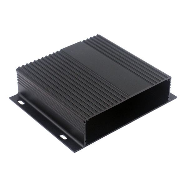 Al6063-T5 PCB Extruded Aluminum Box , 2pcs Baffle Aluminum Extrusion Enclosure