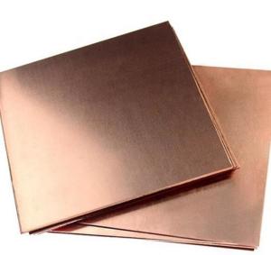 Wholesale C17200 BeCu Copper Sheet Plate High Elasticity Beryllium Copper Plate from china suppliers