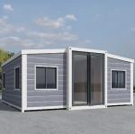 Portable Temporary Modular House Modified Luxury Villa 20ft Expandable Container