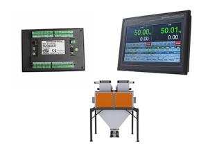Wholesale 2-Scales/Hopper Weight Controller For Packing Machine Systems With 2 Weighing Hopper from china suppliers