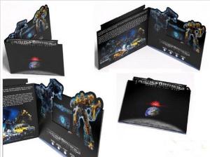 China LCD color screen business Flip Book Video with rachargeble battery , 2.4 inch on sale