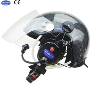 Wholesale Carbon Fiber Paramotor Helmet PPG Helmet With High Noise Cancel Bluetooth Headset EN966 Certificated Paramotoring from china suppliers
