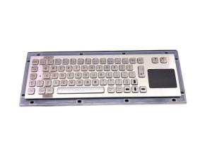 China Super Slim Symbol Industrial Metal Keyboard Water Proof Touchpad USB / PS2 Interface on sale