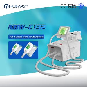 China Cryolipolysis  slimming machine 2 handles working at same time with high quality on sale