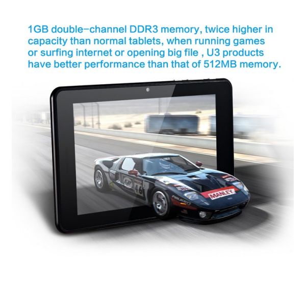 7" pipo ultra U3 2G/3G Phone calling IPS tablet pc dual core 1.6gh 1GB ram 16GB rom