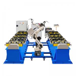 Wholesale Hwashi Industrial MIG Welding Robots Beam Welding Robot For Storage Rack Frame from china suppliers