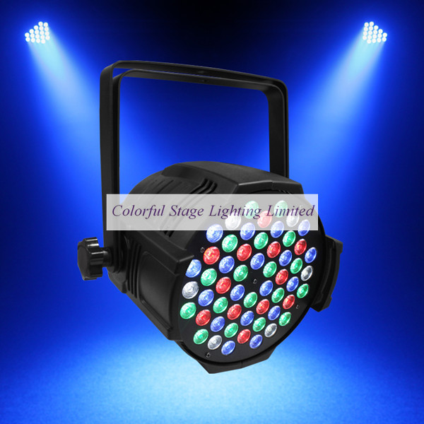 54x3W RGBW Par LED