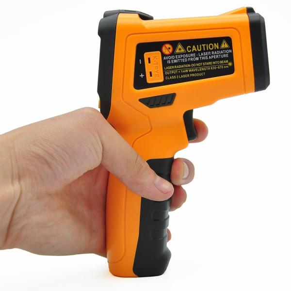 Custom Handheld Infrared Thermometer K - Type Temperature Probe Super Quick