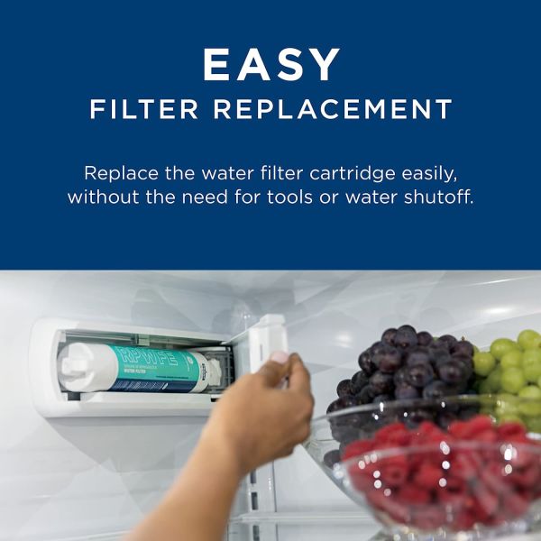 RPWFE Refrigerator Water Filters Replacement Certified To Reduce Lead Sulfur
