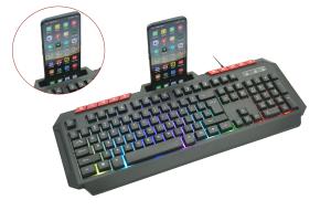 Wholesale Customizable Portable Rainbow Backlit Gaming Keyboard With 104 Keys And 10 Hotkeys For Users Seeking Efficient Work from china suppliers
