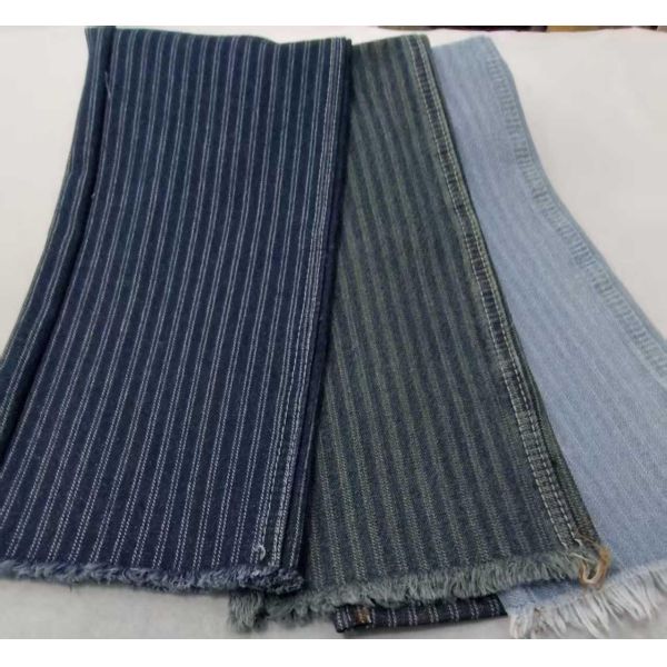 Beautiful pattern Heavy weight with full width 180cm /10x7 Denim fabric for jeans
