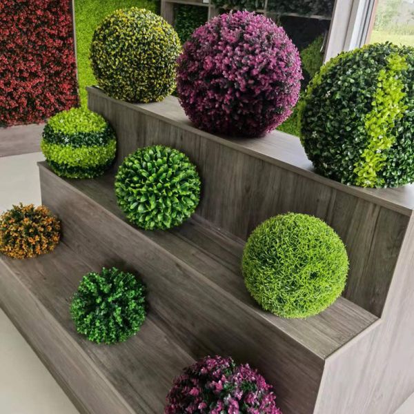 Simulation Milan Grass Wedding Hotel Plastic Plant Decoration Flower Ball