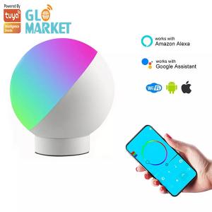 Wholesale Tuya 12w Wifi Smart Table Lamp Wireless Voice Control RGB Dimmable Lamp from china suppliers