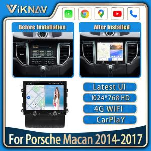 Wholesale 8.4 Inch Android Head Unit For 2014-2017 Porsche Macan 128G Navigation GPS Multimedia Player Wireless Carplay 4G BT from china suppliers