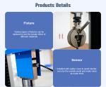 Computer Control 30KN 50KN Universal Tensile Material Testing Machine