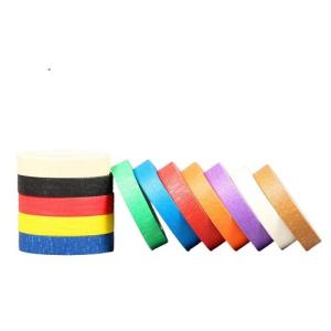 China 0.14mm Packing Adhesive Tape Rainbow Colors Colored Masking Tape on sale