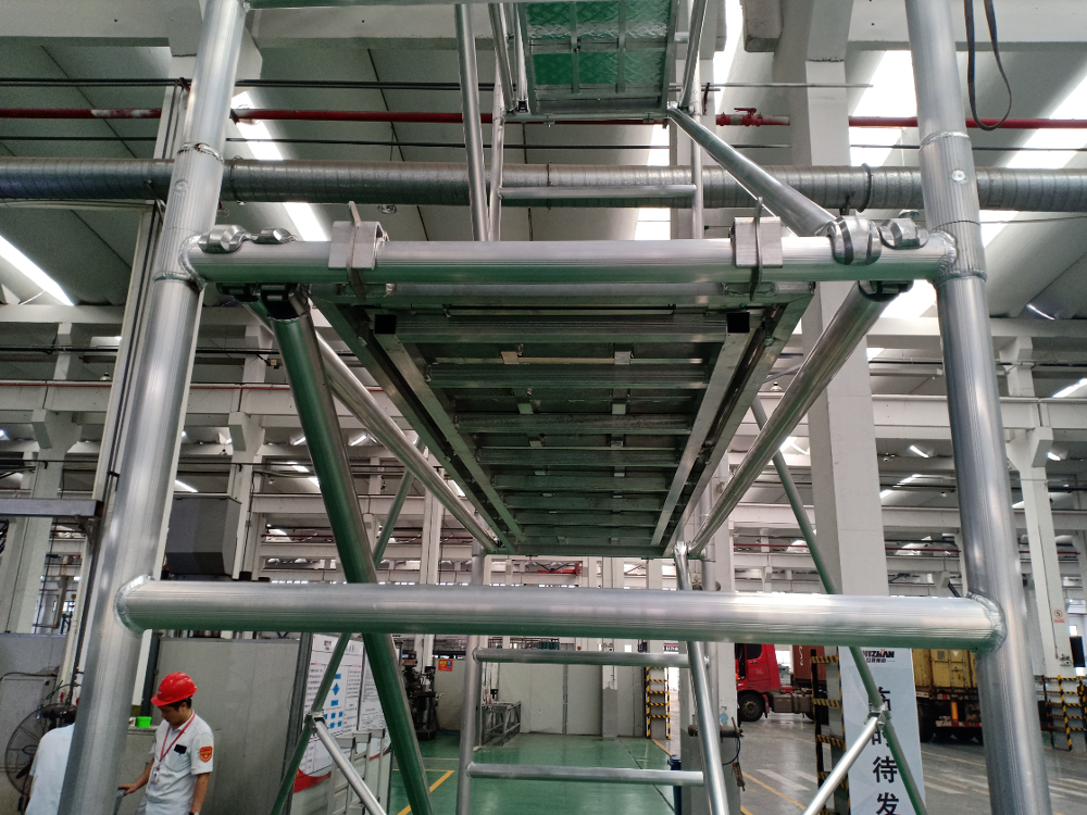 Easy Install Mobile Aluminum Scaffolding Tower 3m 12m Height