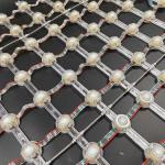High Transparency LED Pixel Grid Screen Transparent Mesh Display P50 Grid LED