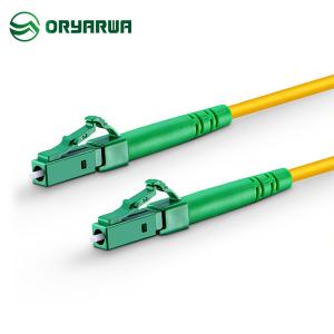 Wholesale LC APC To LC APC Simplex Fiber Optic Patch Cord Single Mode Jumper from china suppliers