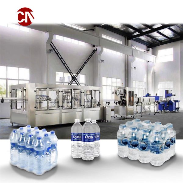 Drink Liquid Filling and Capping Machine Water Filling Line for Small Factory Automatic Water Filling Packing Production Line