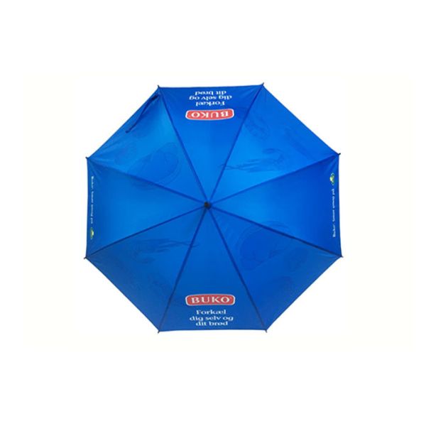 23 Inches Metal Ribs Umbrella Frame Silk Heat Transfer Paper Printing Logo