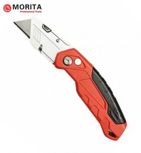 Wholesale Folding LockBack Utility Knife Al Alloy & ABS & TPR 100*18mm Professional Lock Back Utility KnifeSK5 Alloy Steel Blade from china suppliers