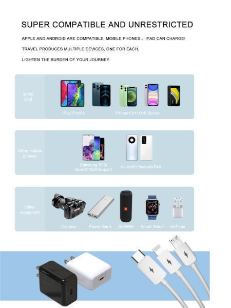 2 Pack Dual Port 12W Wall USB Charger Block With Foldable Plug Charging Box Brick