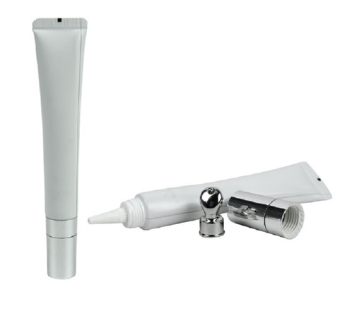 D19 X H85mm White Eye Cream ABL Tube Offset Printing Eye Massage Cosmetic Packaging
