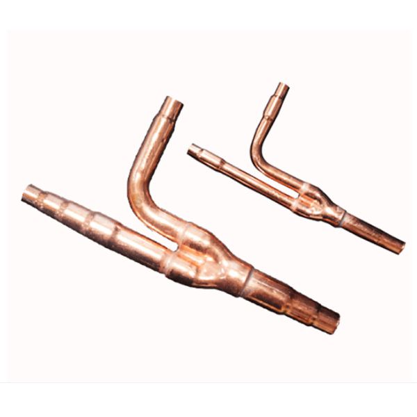 High Durability Heat Exchanger Components of Branch Copper Pipe