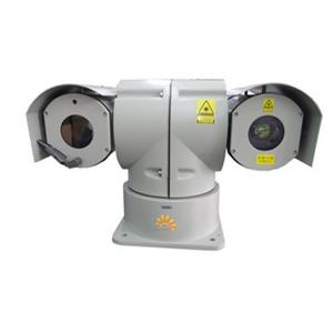China Car Mounted PTZ Laser Camera / Cooled Thermal Camera 30X Optical Zoom For Police Patrol on sale