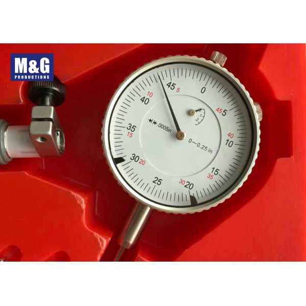 Adjustable Precision Instruments Gauges Dial Bore Gage Chrome Plated Handle 2-6" Grad 0.0005" Dia Bore Gauge Set