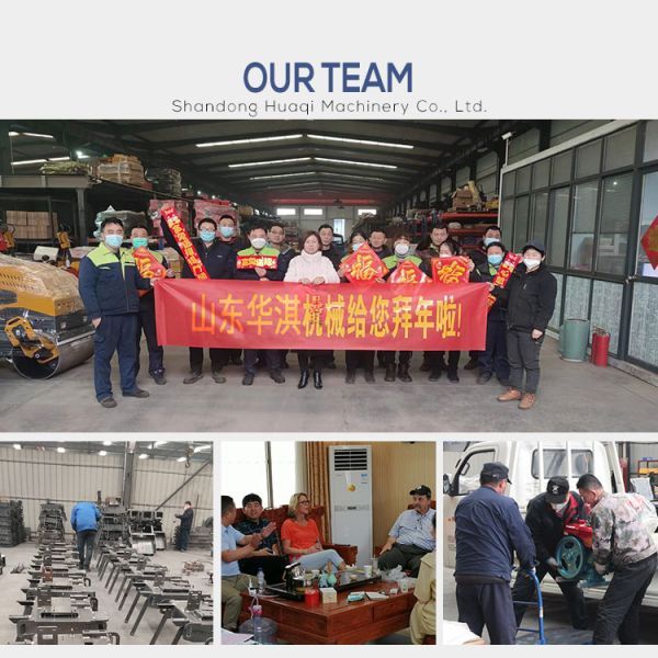 Powerful Huade Hydraulic Pump Diesel Track Skid Steer Loader 4 in 1 Bucket Included