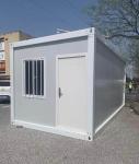 Customized Fireproof Prefab Container House Noise Insulation With Sandwich Panel