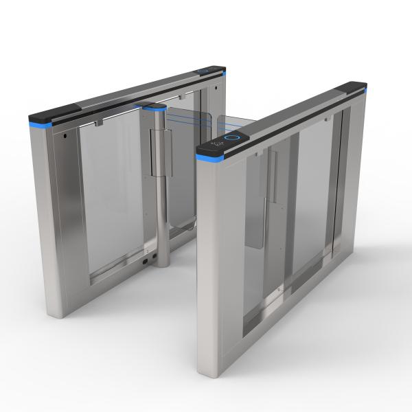 Quality Fingerprint Slim Speed Gate Turnstile DC Motor Face Recognition Access Control System for sale
