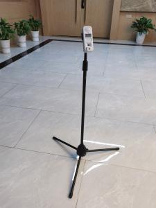 Wholesale Adjustable Height Triangle Pole Walk Through Temperature Scanner from china suppliers