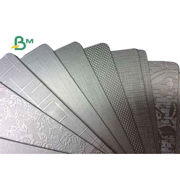 Laminated metalized paper board