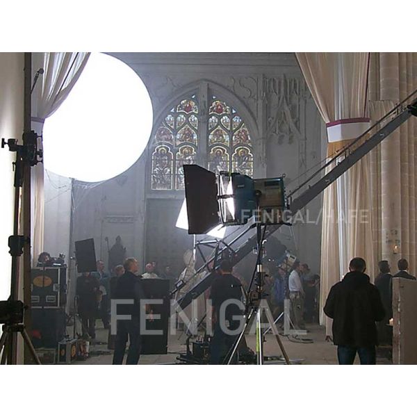 Inflatable PVC balloon lights air helium round balloon for event lighting filming shooting